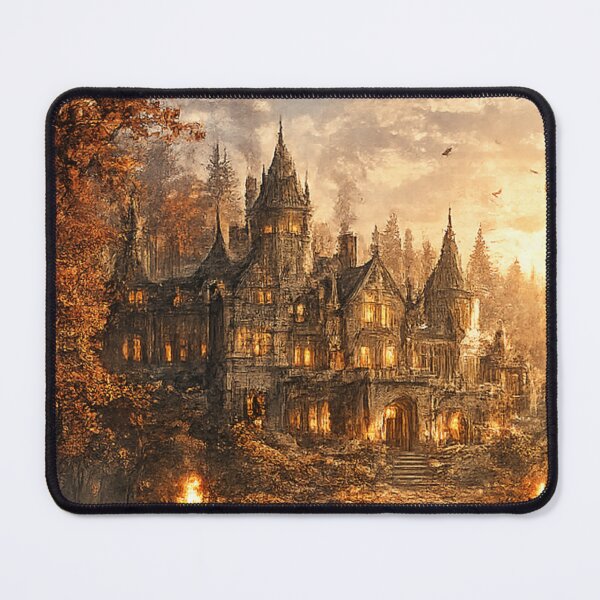 Item preview, Autumn Court Stamp  designed and sold by ouatisworld.
