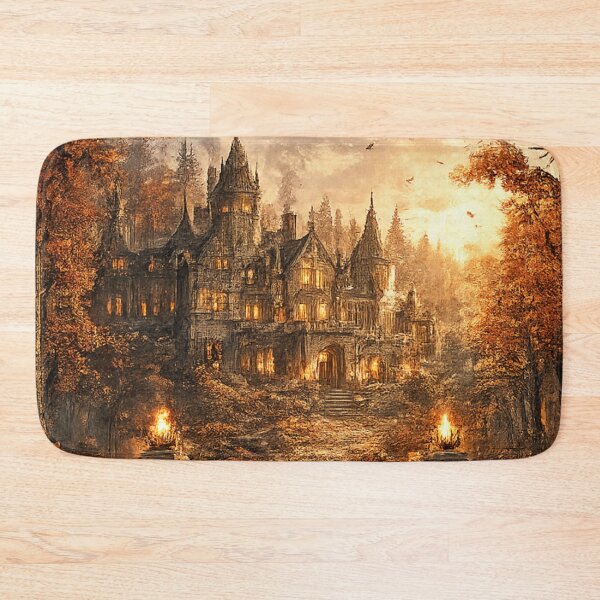 Item preview, Autumn Court Stamp  designed and sold by ouatisworld.
