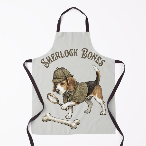 Item preview, Sherlock Bones - Vintage Detective Beagle designed and sold by DigitalGlade.