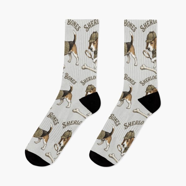 Item preview, Sherlock Bones - Vintage Detective Beagle designed and sold by DigitalGlade.