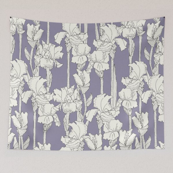 Item preview, iris amethyst graphite designed and sold by scrummy.