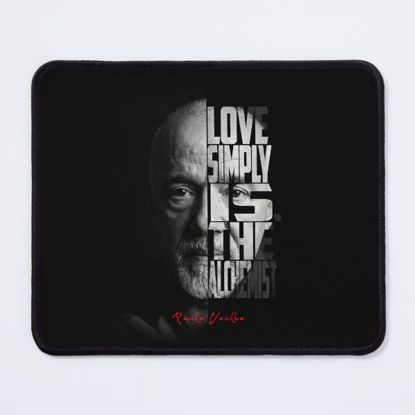 Item preview, Paulo Coelho Split Face Quote Poster designed and sold by Enea Kelo.