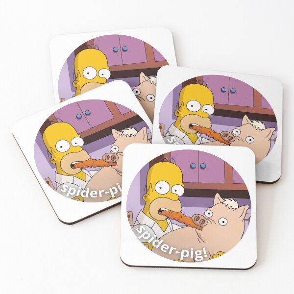 Item preview, Homer with a spider pig Funny Moment designed and sold by DohLab.