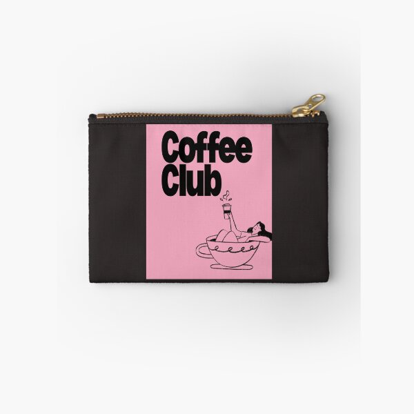 Item preview, Coffee Club – Cozy Girl Aesthetic Coffee Lover Graphic Tee designed and sold by Aura.Creative.