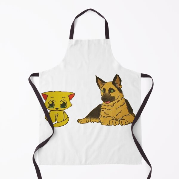 Item preview, Lucky Cat and German Shepard designed and sold by 90Shelly90.