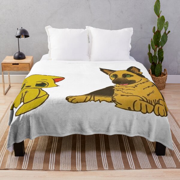 Item preview, Lucky Cat and German Shepard designed and sold by 90Shelly90.