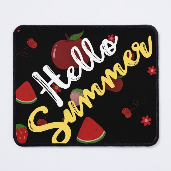 Item preview, Hello Summer Fruit Pattern Typography designed and sold by PACS0011.