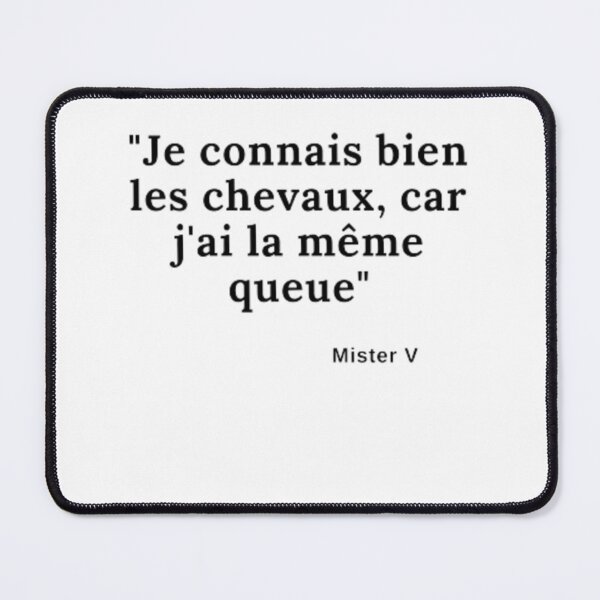 Item preview, Copie de Mister V quote| quote Mister v| Motivational quote designed and sold by Vanchys.