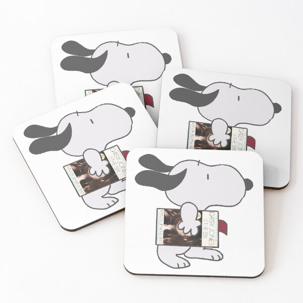 Item preview, snoopy reading daisy jones and the six designed and sold by liveawhimsylife.