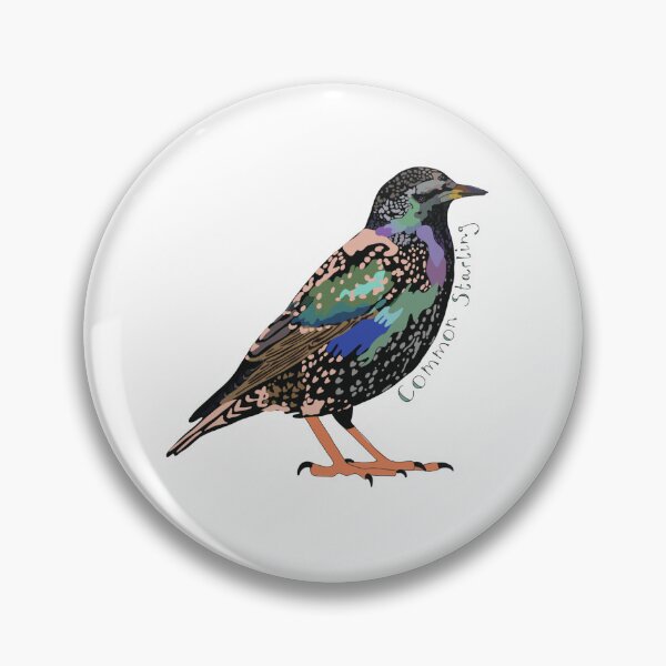 Item preview, Common Starling designed and sold by Meggie-moos.