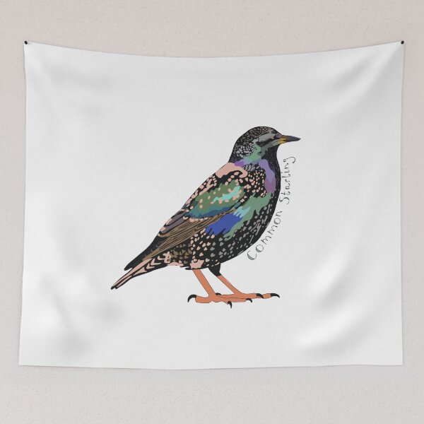 Item preview, Common Starling designed and sold by Meggie-moos.