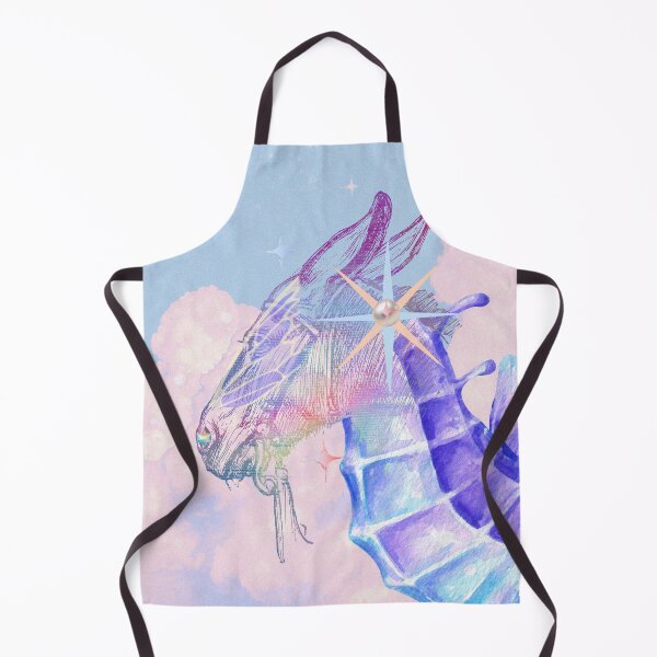 Item preview, Ethereal Magical Pastel Horse-creature in the clouds Collage designed and sold by mooncakekaro.