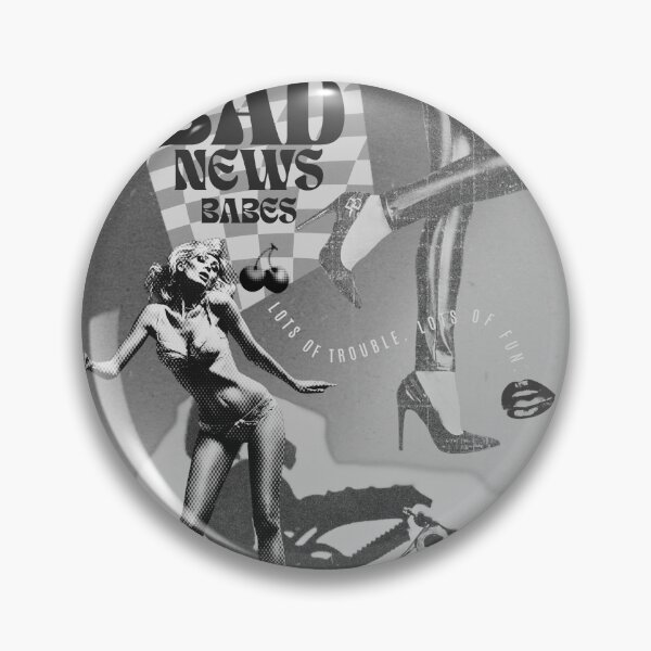 Item preview, Bad News Babes Lots of Trouble Lots of Fun designed and sold by LithiumCocktail.