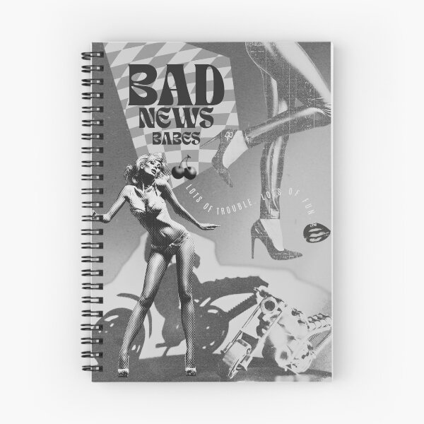 Item preview, Bad News Babes Lots of Trouble Lots of Fun designed and sold by LithiumCocktail.