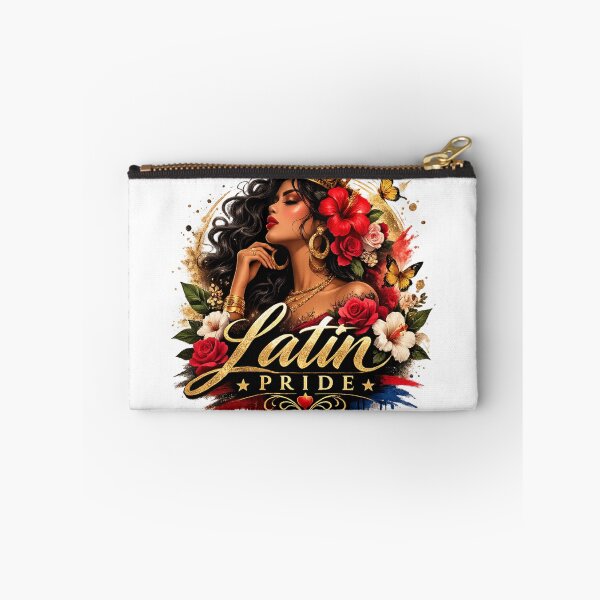 Item preview, Latin Pride Queen – Latina Culture Empowerment Floral Design designed and sold by Aura.Creative.