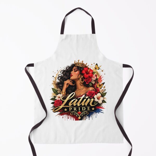 Item preview, Latin Pride Queen – Latina Culture Empowerment Floral Design designed and sold by Aura.Creative.