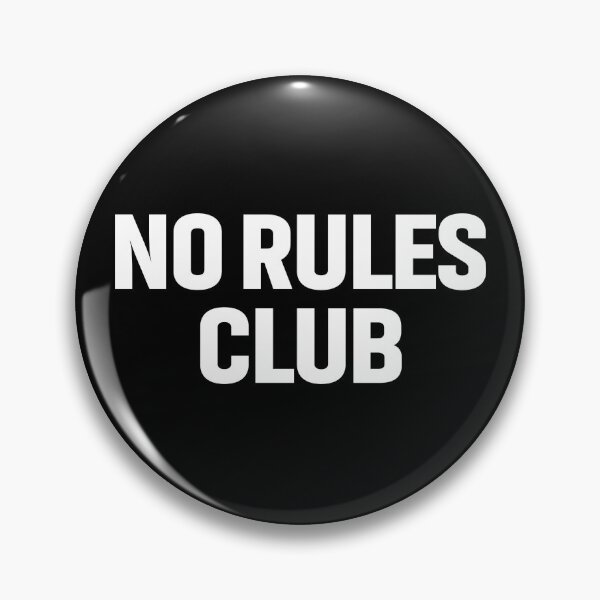 Item preview, NO RULES CLUB designed and sold by Urban Press Design.