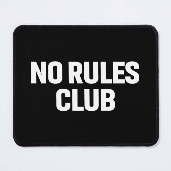 Item preview, NO RULES CLUB designed and sold by Urban Press Design.