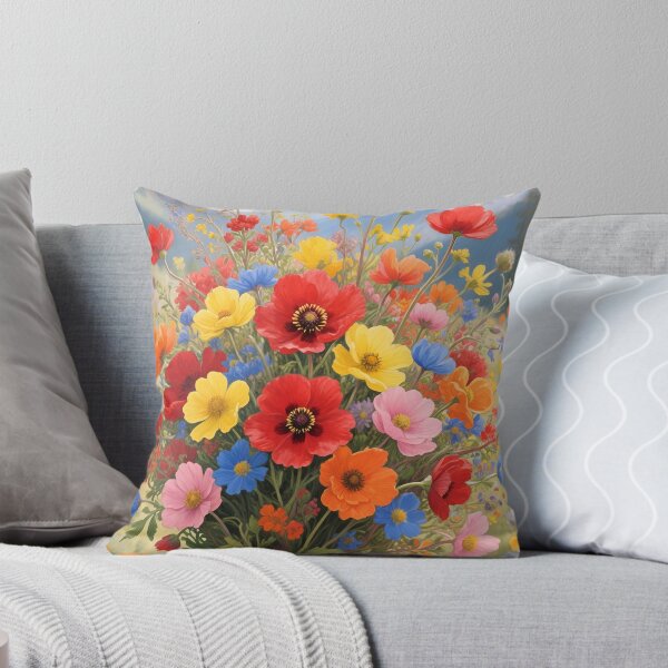 Item preview, Mountain Wildflower Bouquet Watercolor | Alpine Meadow Floral Art designed and sold by Debbie Schulte.