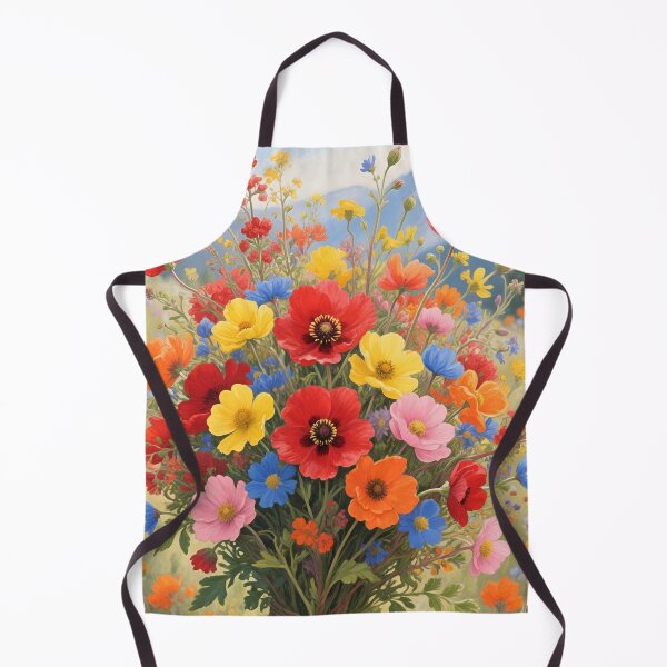 Item preview, Mountain Wildflower Bouquet Watercolor | Alpine Meadow Floral Art designed and sold by Debbie Schulte.
