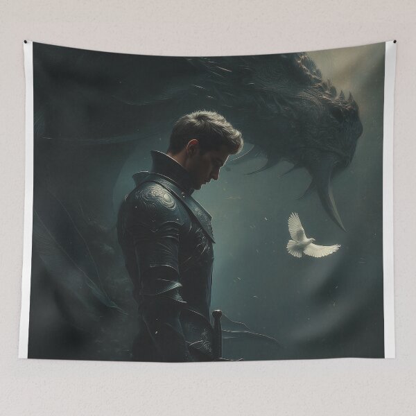 Item preview, The Guardian of the Unspoken Truce designed and sold by oanaunciuleanu.