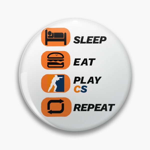 Item preview, Sleep,Eat,Play CS,Repeat  designed and sold by RANDOMxSTUFF.