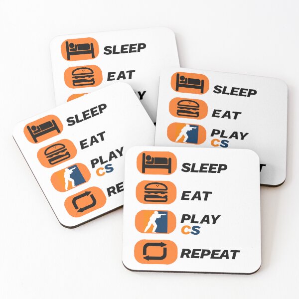 Item preview, Sleep,Eat,Play CS,Repeat  designed and sold by RANDOMxSTUFF.
