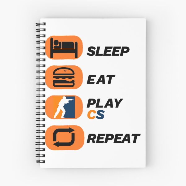 Item preview, Sleep,Eat,Play CS,Repeat  designed and sold by RANDOMxSTUFF.