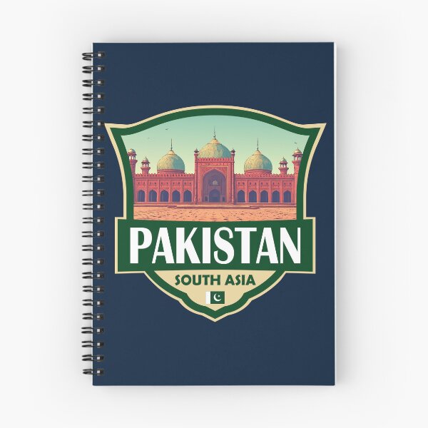Item preview, Pakistan Illustration Retro Badge designed and sold by KrisSidDesigns.