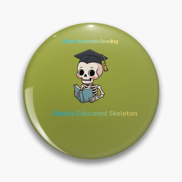 Item preview, Deadly Educated Skeleton Reading Book  designed and sold by ArtistMadrid.