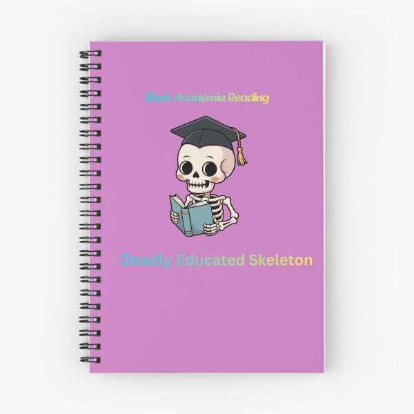 Item preview, Deadly Educated Skeleton Reading Book  designed and sold by ArtistMadrid.