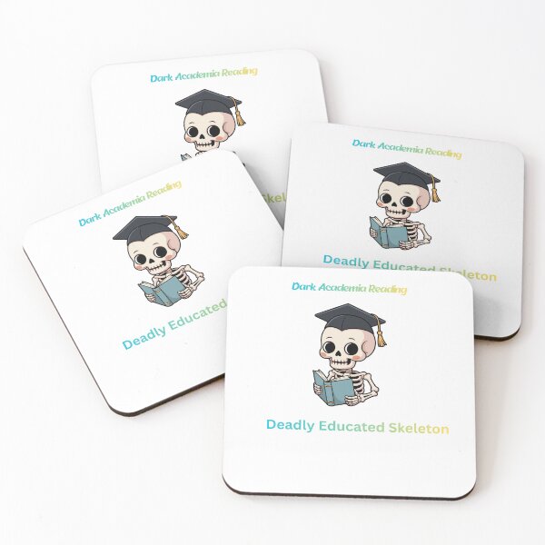 Item preview, Deadly Educated Skeleton Reading Book  designed and sold by ArtistMadrid.