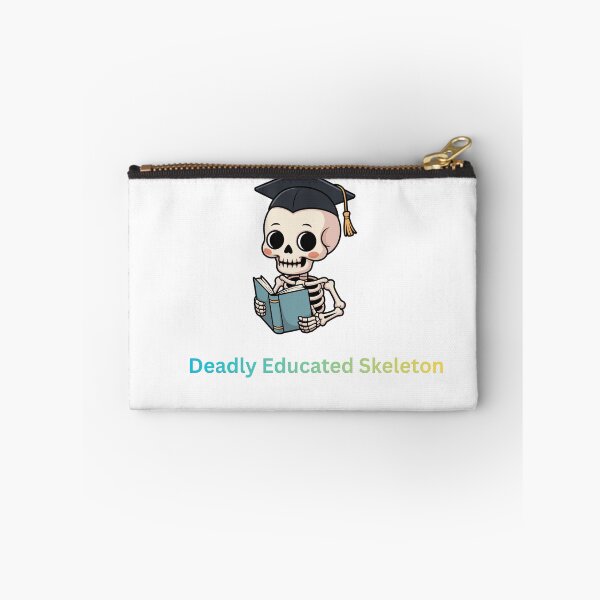 Item preview, Deadly Educated Skeleton Reading Book  designed and sold by ArtistMadrid.