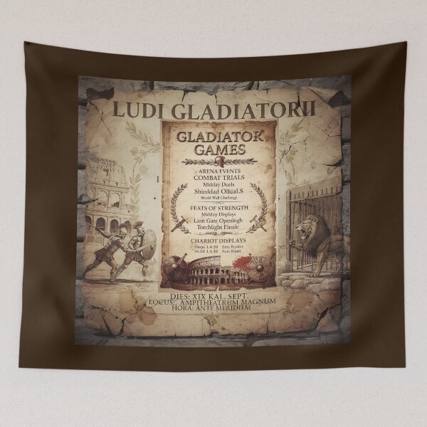 Item preview, GLADIATOR GAMES designed and sold by BabaSoti.