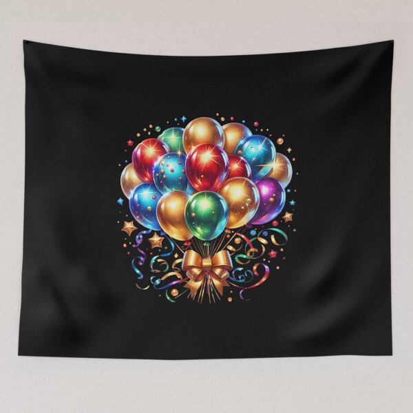 Item preview, Birthday Party Aesthetic – Fun Happy Birthday Artwork for Stickers & Tees designed and sold by artedigital99.
