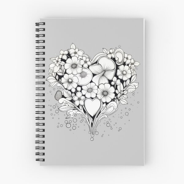 Item preview, Flower Hearts designed and sold by bubblyrainbow.