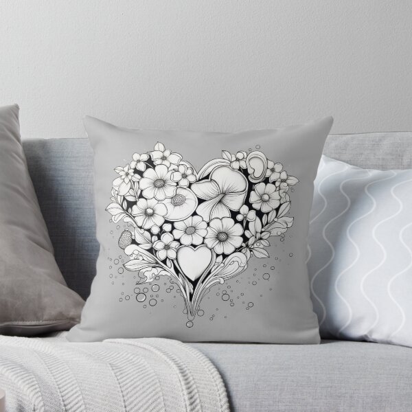 Item preview, Flower Hearts designed and sold by bubblyrainbow.