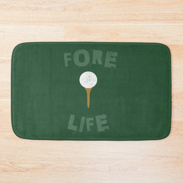 Item preview, Fore Life Golf Ball on Tee – Funny Golfer Design, Vintage Golf Humor Graphic designed and sold by donwillisjrart.
