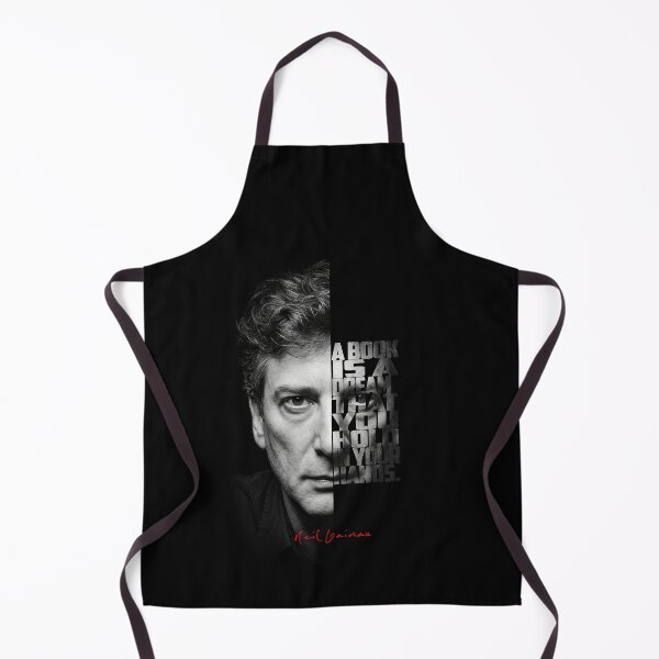 Item preview, Neil Gaiman Split Face Quote Poster designed and sold by Enea Kelo.