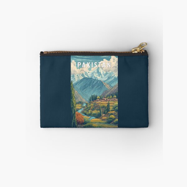Item preview, Pakistan Illustration Travel Art Vintage designed and sold by KrisSidDesigns.