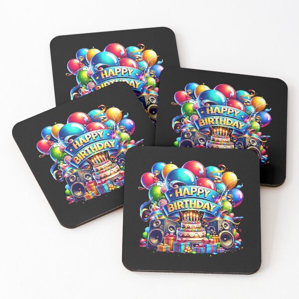 Item preview, Birthday Party Graphic – Festive Happy Birthday Artwork for Gifts designed and sold by artedigital99.