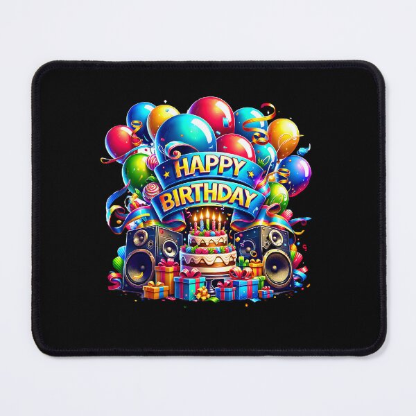 Item preview, Birthday Party Graphic – Festive Happy Birthday Artwork for Gifts designed and sold by artedigital99.