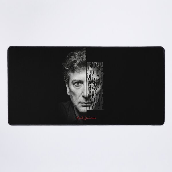 Item preview, Póster con frase "Split Face" de Neil Gaiman designed and sold by Enea Kelo.