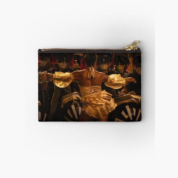 Item preview, Candombe drummers and vedette during Montevideo’s famous desfile de llamadas carnival designed and sold by DFLC Prints.
