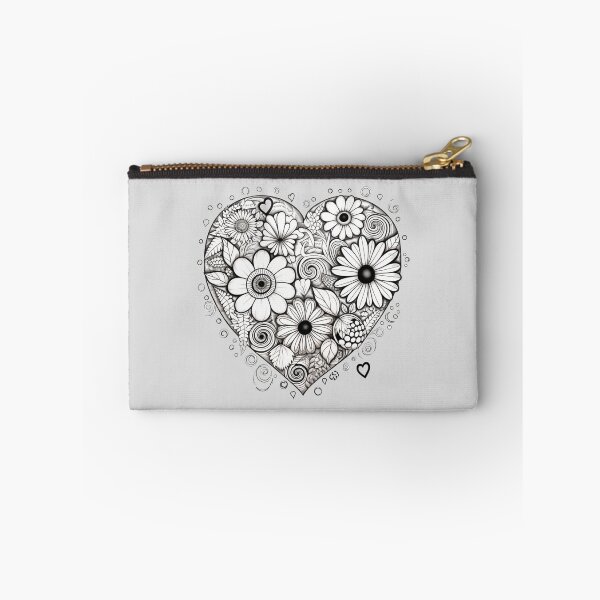 Item preview, Flower Heart designed and sold by bubblyrainbow.