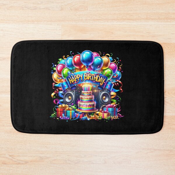 Item preview, Cake Candles & Balloons – Happy Birthday Celebration Design designed and sold by artedigital99.