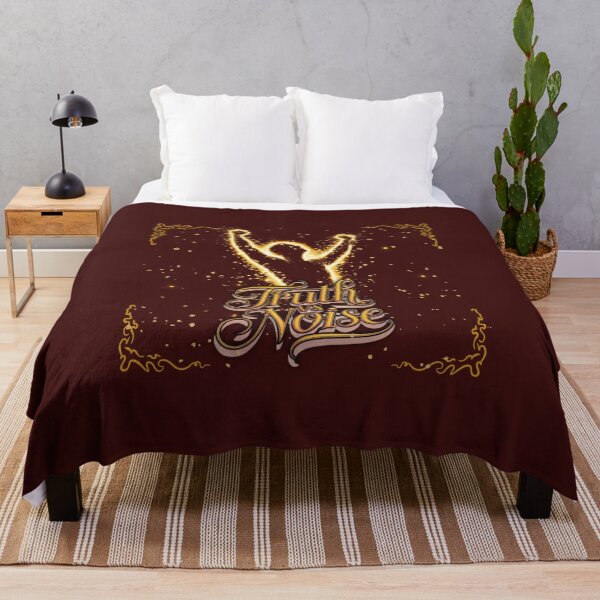 Item preview, Truth vs Noise Spiritual Alignment Design – Gold & Black Law of Attraction Typography designed and sold by gyrate.