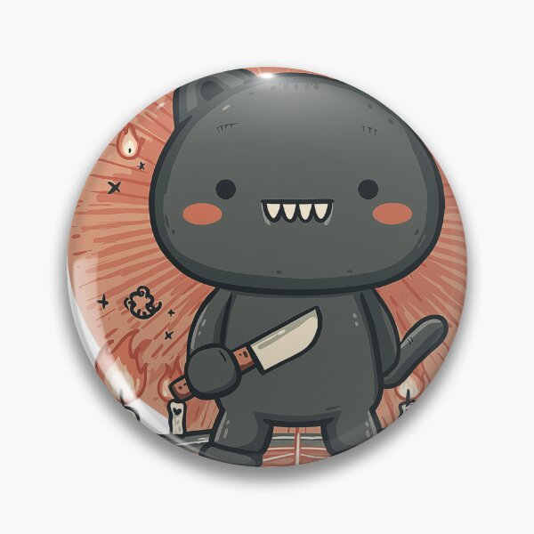 Item preview, Spooky Black Cat With Knife designed and sold by Region.