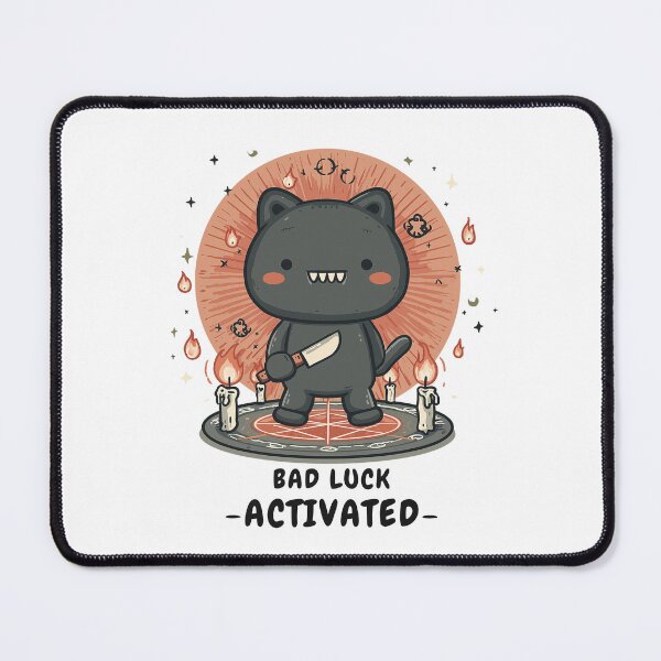Item preview, Spooky Black Cat With Knife designed and sold by Region.