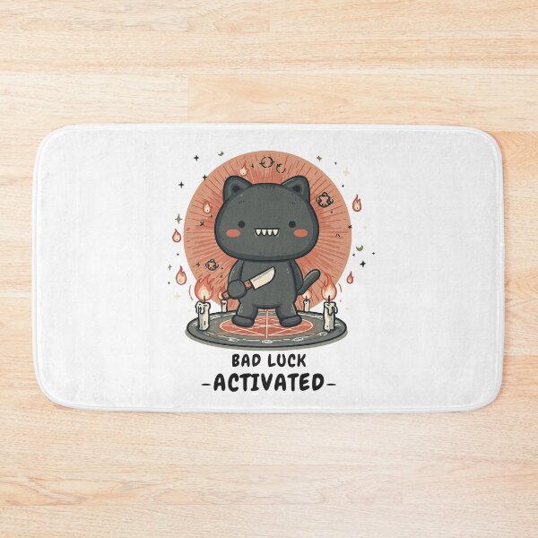 Item preview, Spooky Black Cat With Knife designed and sold by Region.